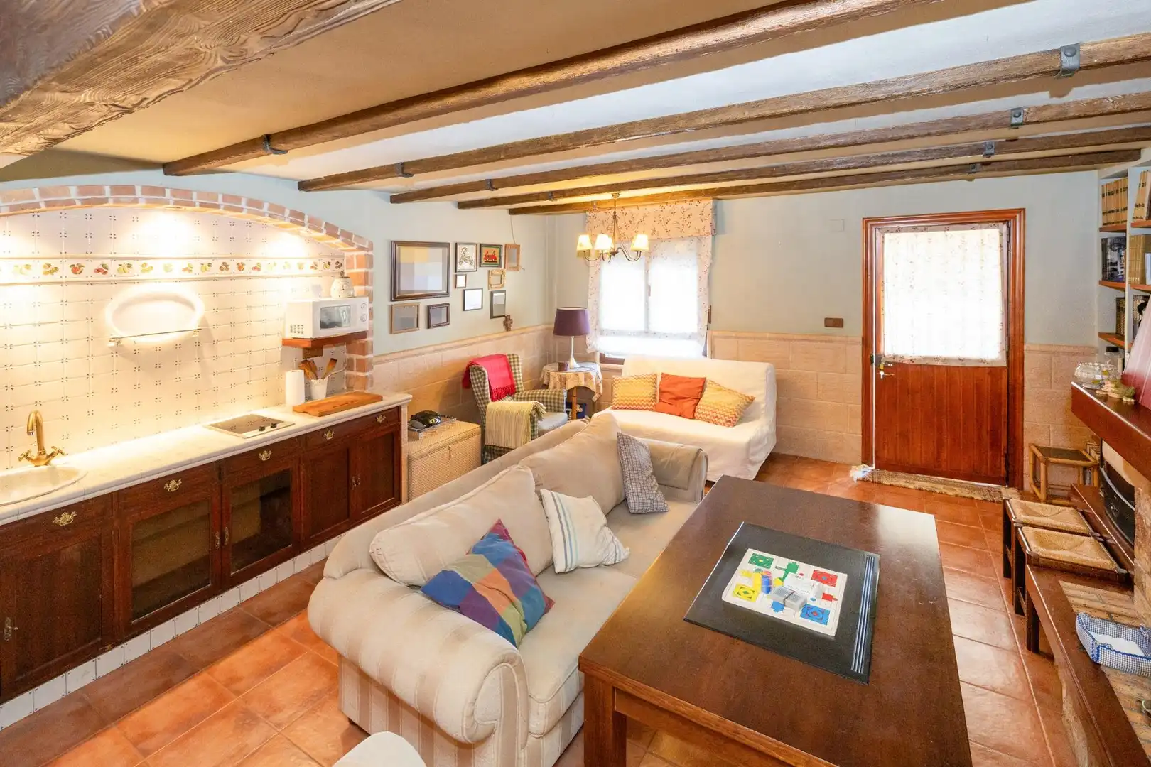 Sala de estar de Casa o chalet en venta en Alhendín con Calefacción, Jardín privado y Terraza