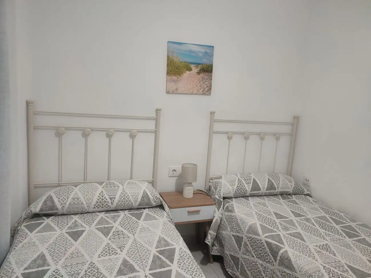Bedroom of Apartments for rent in Conil de la Frontera  with Air Conditioner and Heating