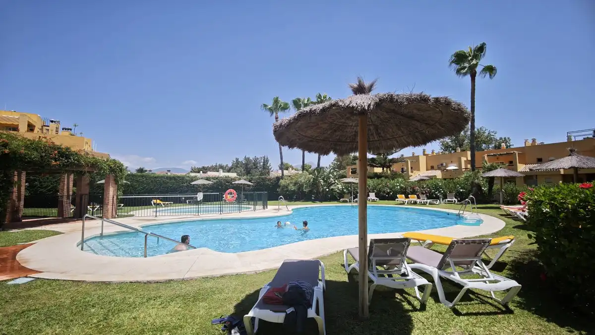 Piscina de Apartament en venda en San Pedro de Alcántara