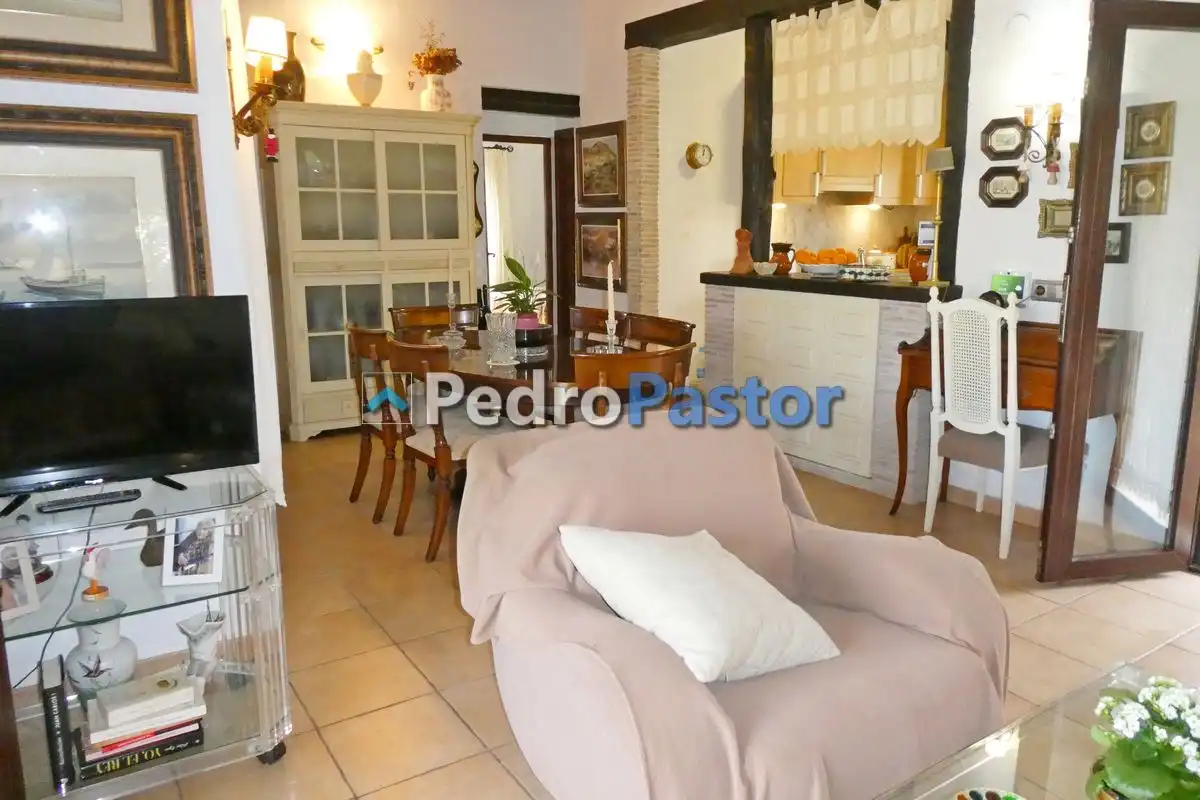 Sala de estar de Casa o chalet en venta en Dénia con Aire acondicionado, Calefacción y Terraza