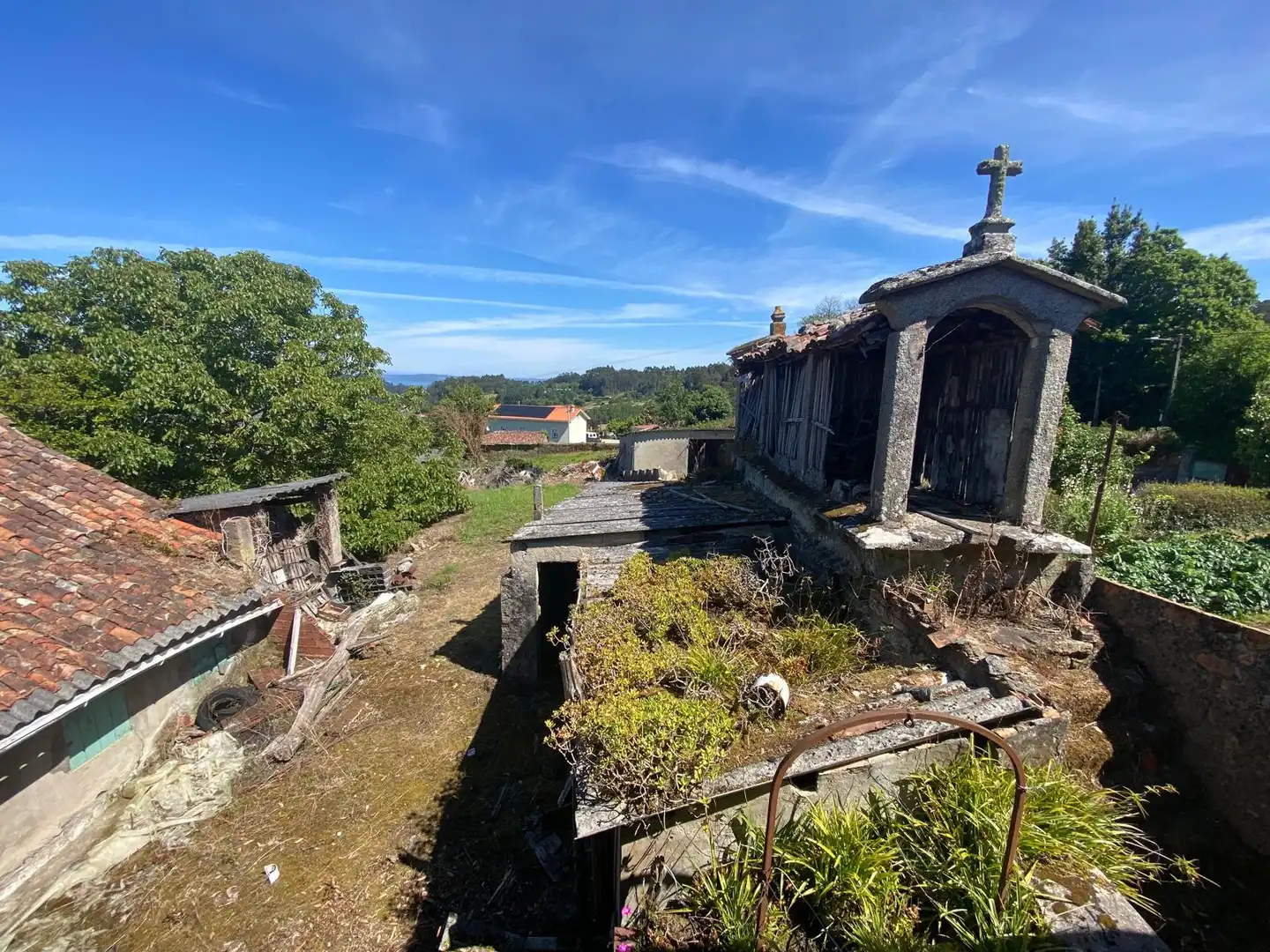 Vista exterior de Casa adosada en venta en Paderne con Jardín privado, Terraza y Trastero