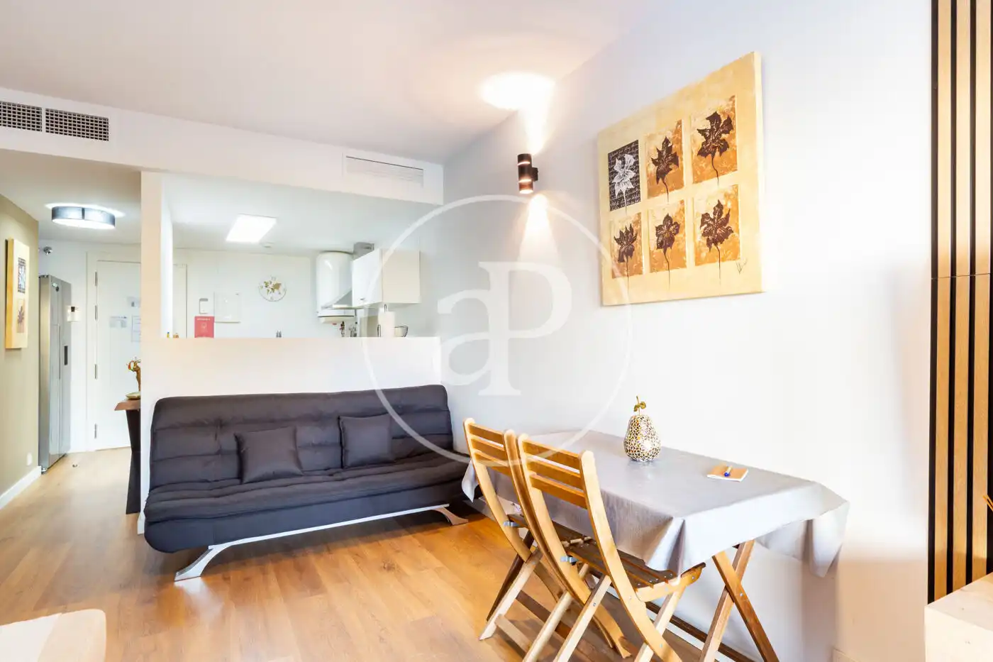 Wohnzimmer von Wohnung zur Miete in Canet d'En Berenguer mit Klimaanlage, Heizung und Privatgarten