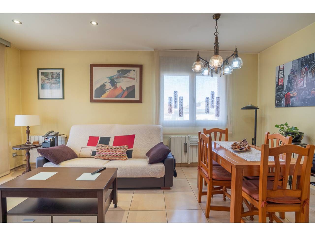 Living room of Flat for sale in Balenyà  with Heating and Storage room
