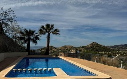 Swimming pool of House or chalet for sale in Villajoyosa / La Vila Joiosa  with Air Conditioner, Private garden and Terrace