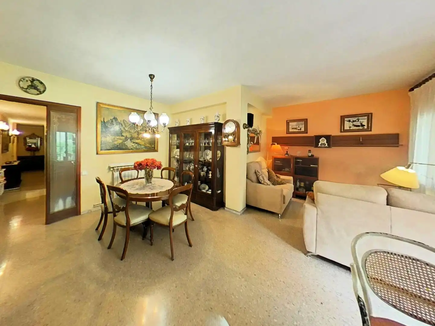 Dining room of Flat for sale in Sabadell  with Air Conditioner, Heating and Storage room