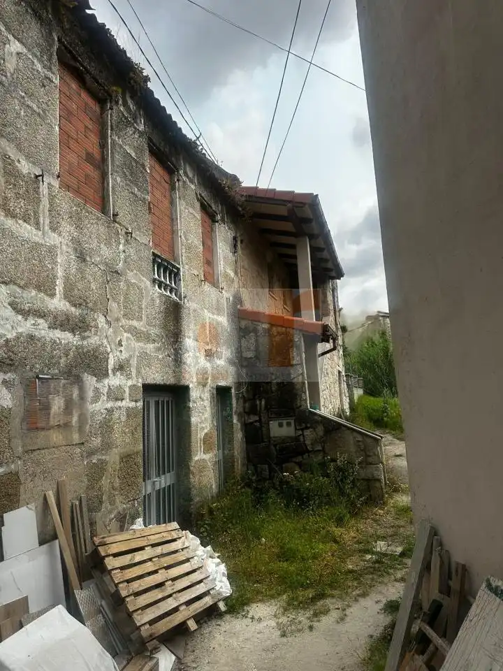 Vista exterior de Casa o xalet en venda en Moaña amb Calefacció i Jardí privat