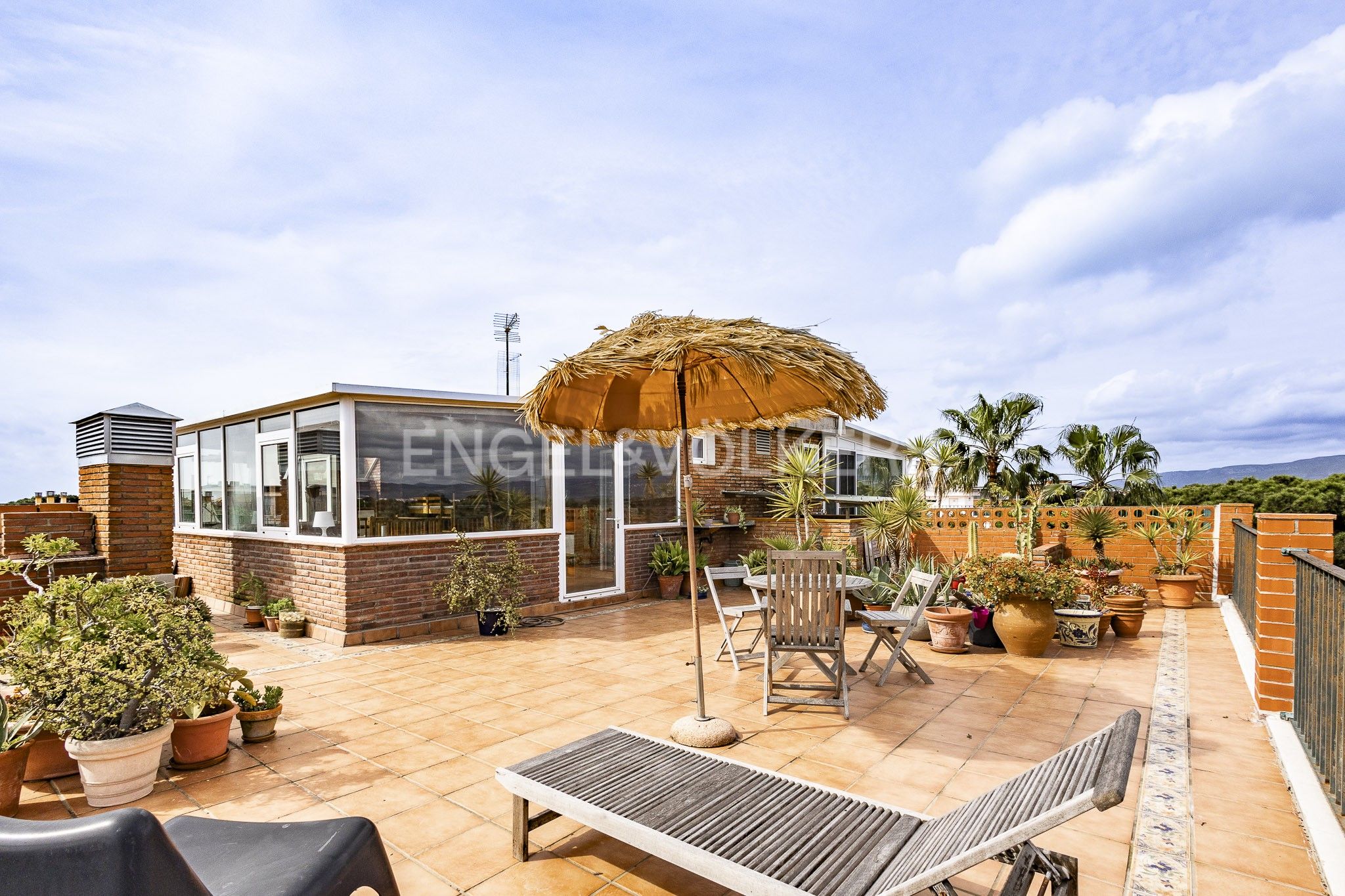Terrace of Attic for sale in Gavà  with Air Conditioner, Heating and Parquet flooring