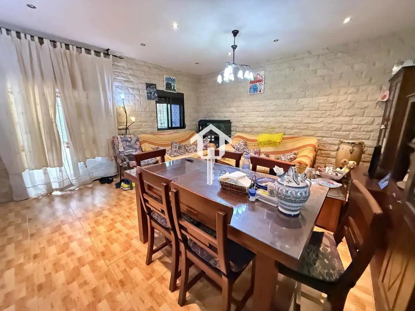Dining room of Houses for sale in Alicante / Alacant  with Furnished, Balcony and Jacuzzi