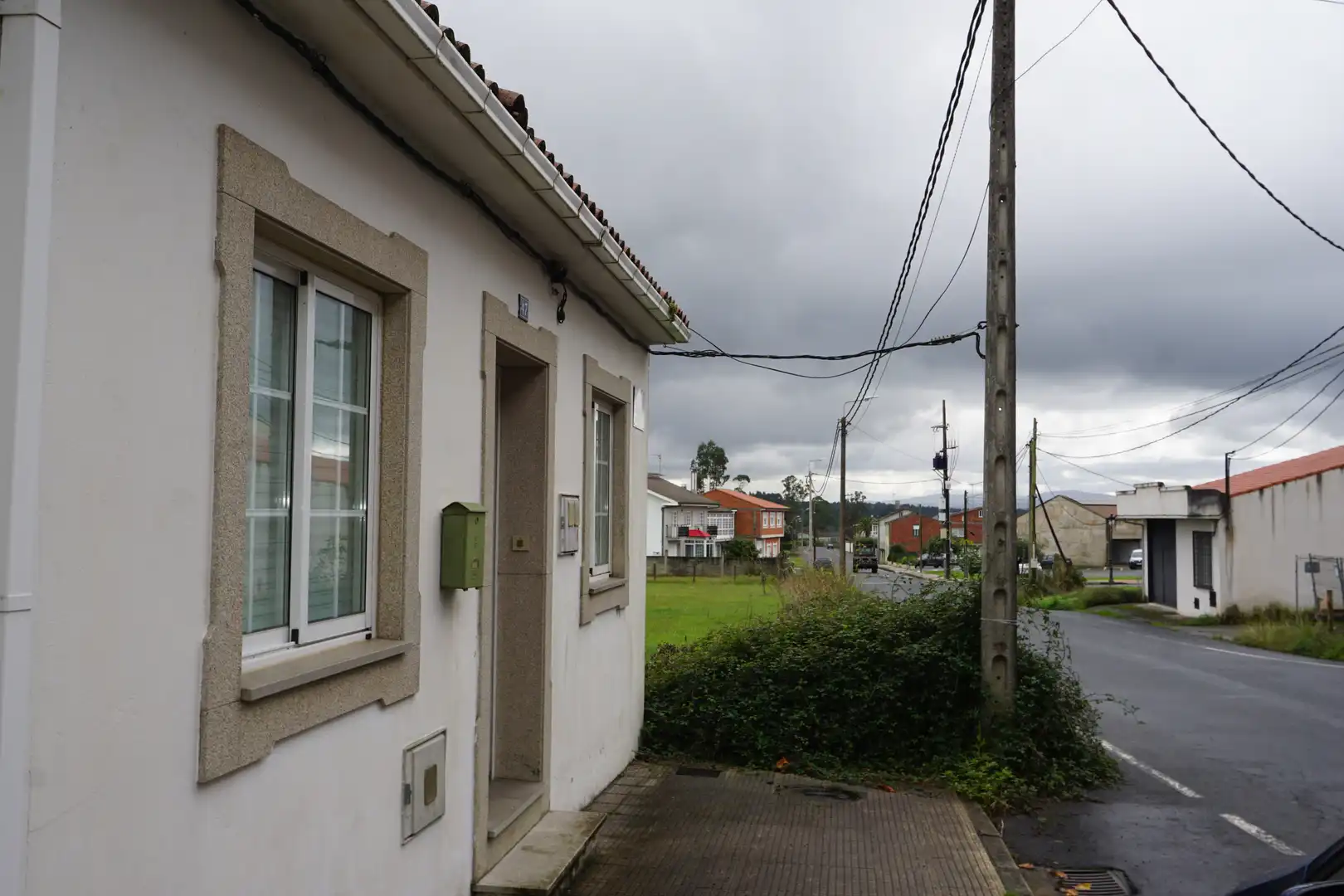 Vista exterior de Casa o chalet en venta en Melide con Calefacción, Jardín privado y Terraza