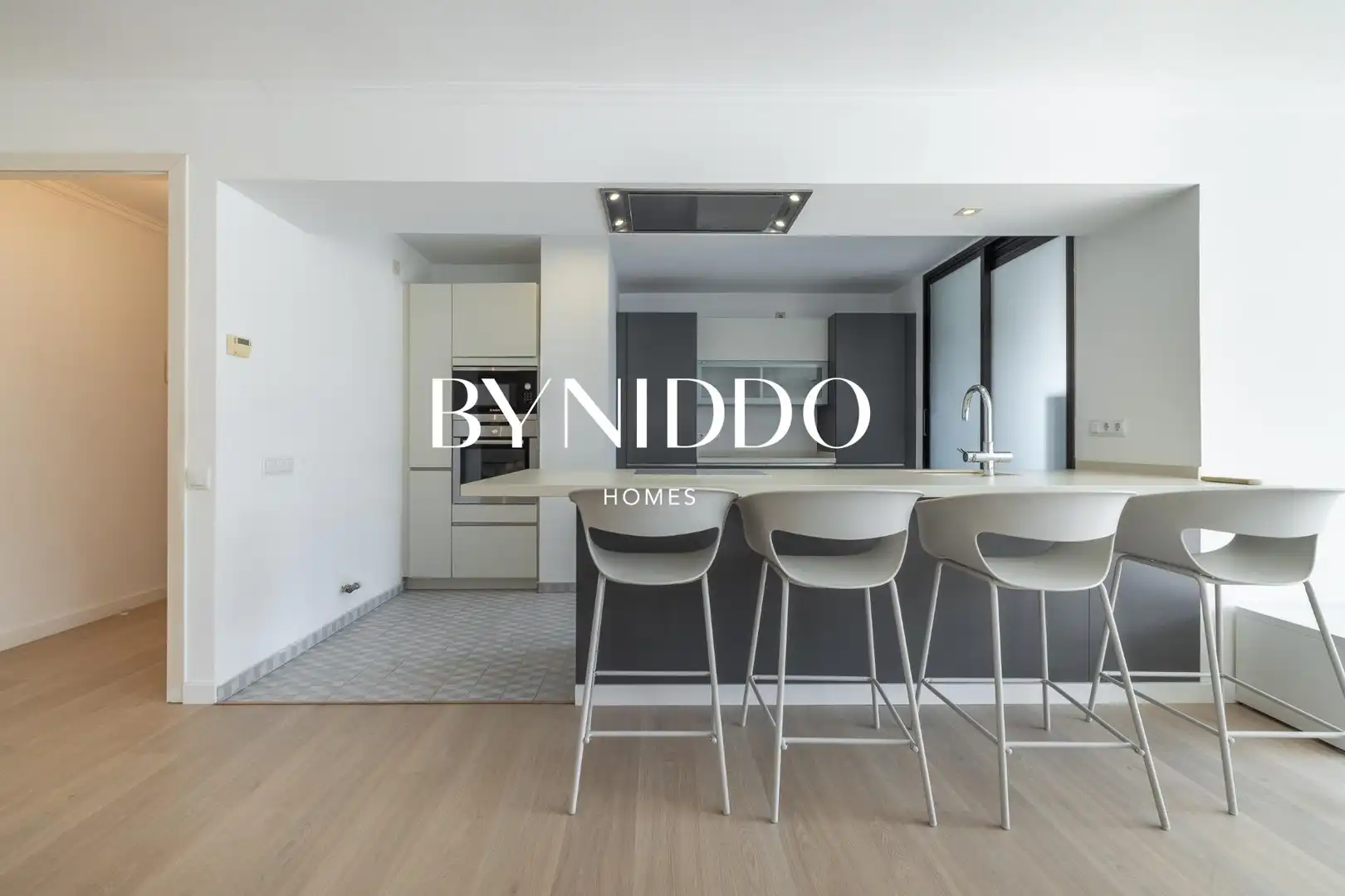 Cocina de Ático en venta en Sant Cugat del Vallès con Aire acondicionado, Calefacción y Parquet
