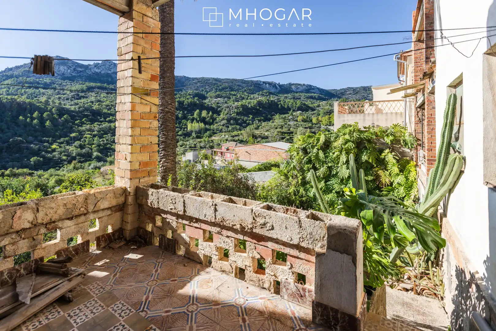 Vista exterior de Finca rústica en venta en La Vall de Laguar con Jardín privado, Terraza y Balcón