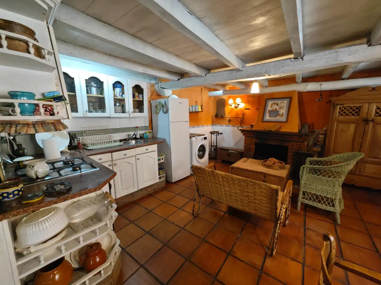 Küche von Haus oder Chalet zum Verkauf in Cabuérniga mit Privatgarten
