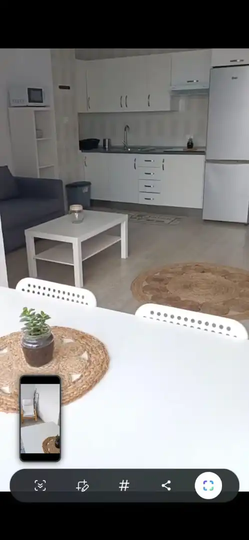 Sala de estar de Piso de alquiler en Las Caletillas - Punta Larga