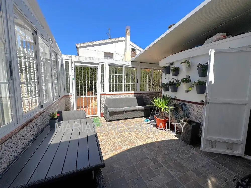 Terraza de Planta baja en venta en Los Alcázares con Aire acondicionado, Terraza y Amueblado