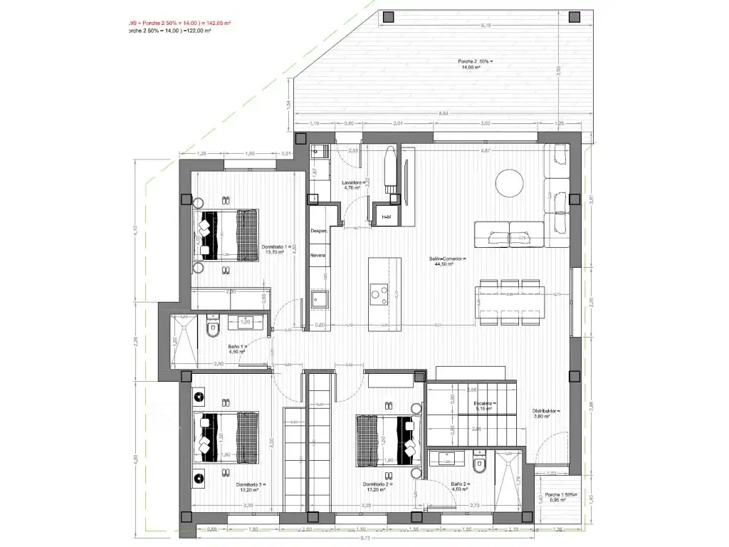 Detached house with pool for sale in Barx, imagen 10