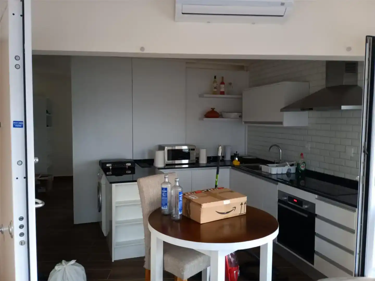 Cuina de Àtic de lloguer en Ciudad Real Capital amb Aire condicionat i Balcó