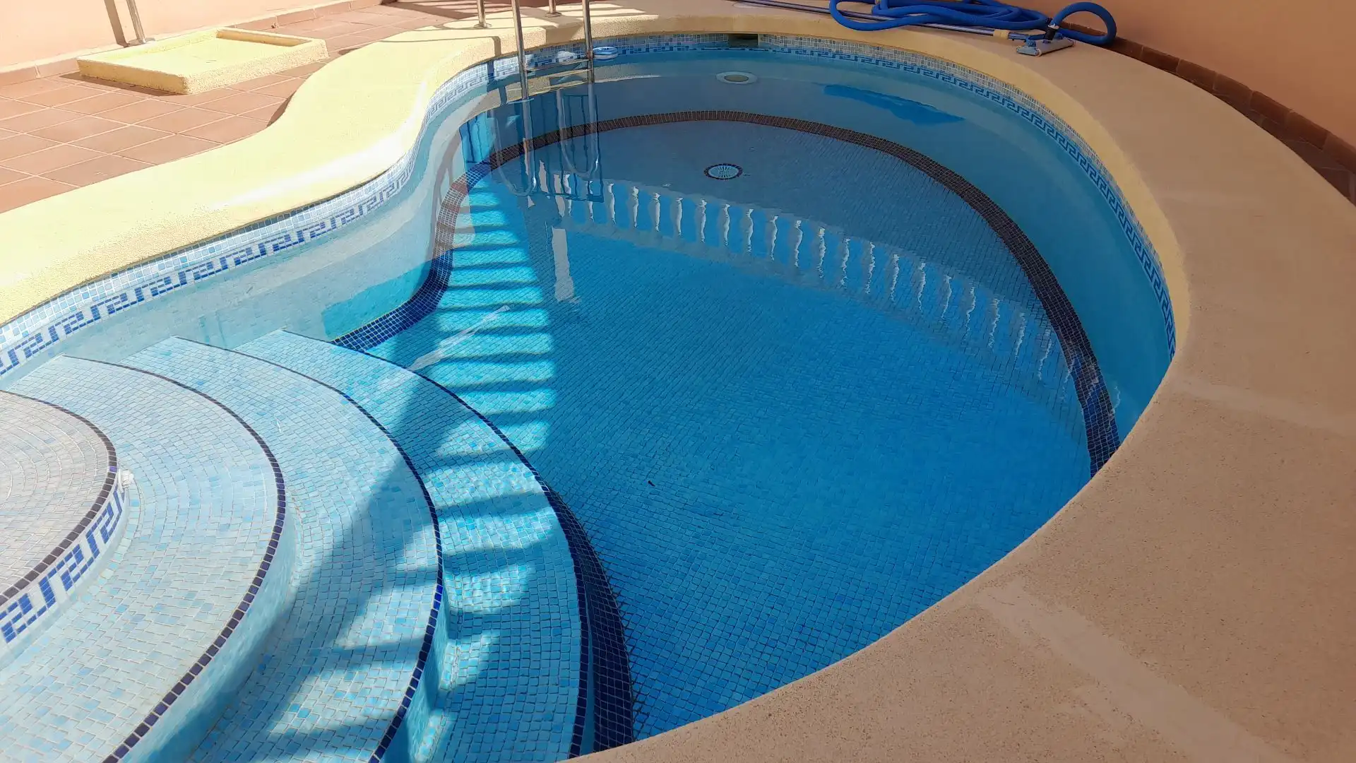 Piscina de Casa o chalet en venta en Mojácar con Aire acondicionado, Calefacción y Terraza