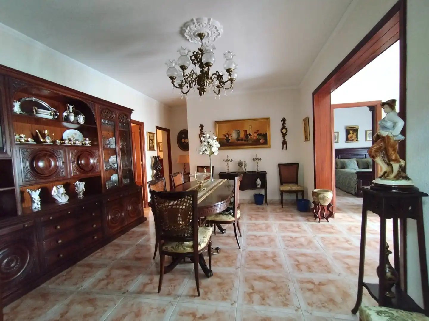 Comedor de Piso en venta en Lepe con Terraza, Trastero y Amueblado