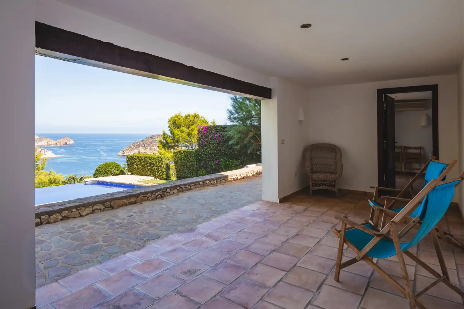 Terrassa de Casa o xalet en venda en Jávea / Xàbia amb Aire condicionat, Jardí privat i Terrassa