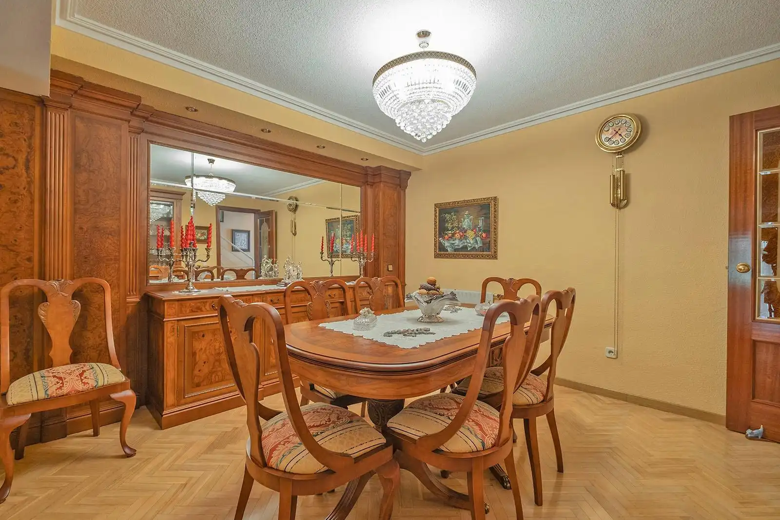 Comedor de Casa adosada en venta en Tres Cantos con Calefacción, Jardín privado y Parquet