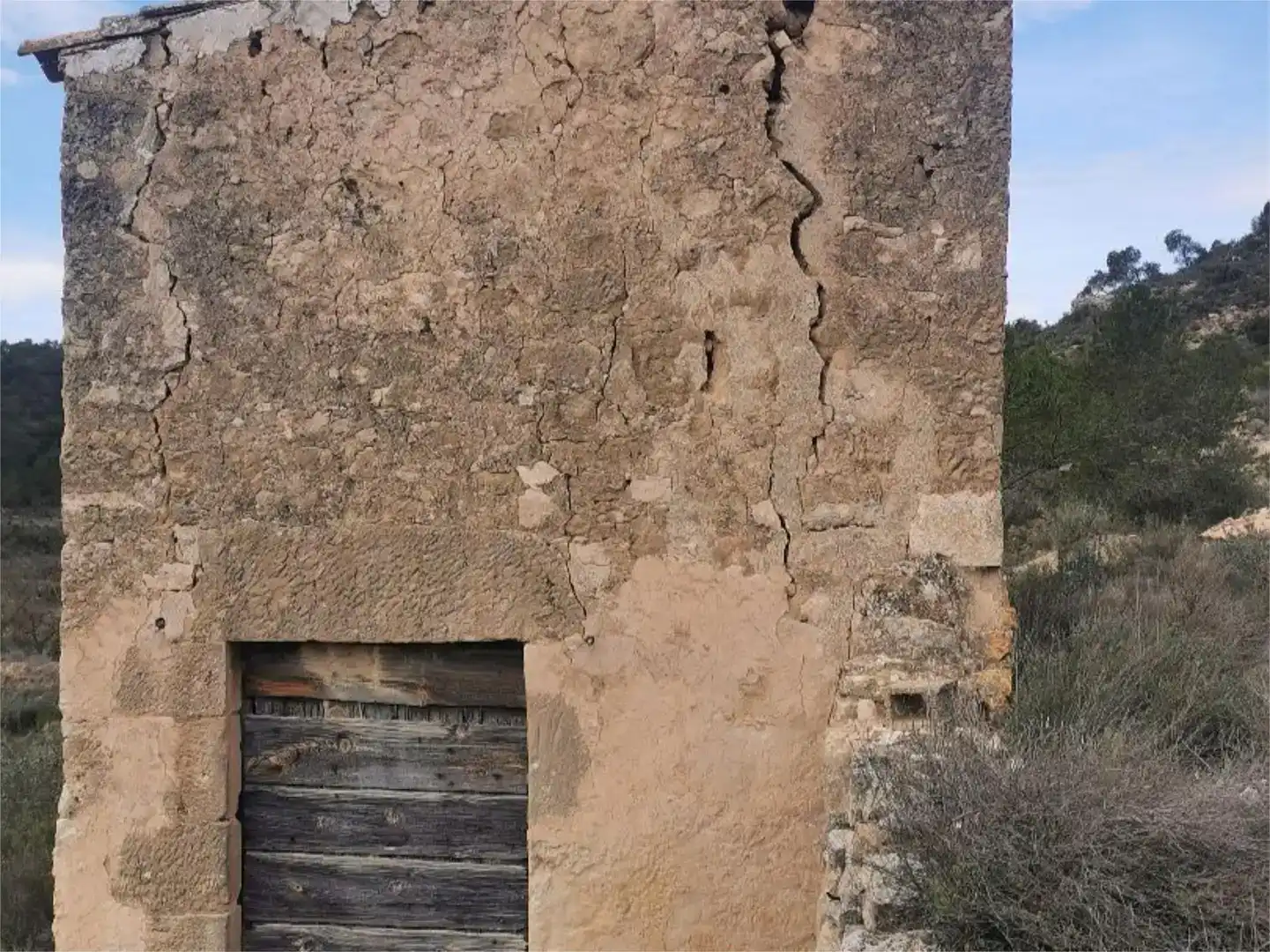 Vista exterior de Finca rústica en venda en Nonaspe