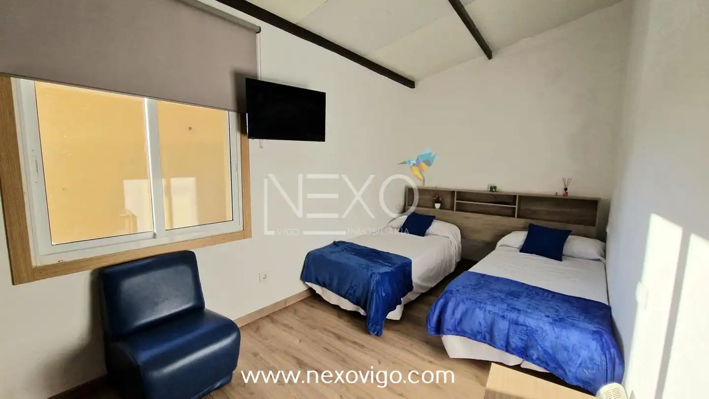 Habitación de Casa o chalet en venta en Moaña con Jardín privado, Terraza y Trastero