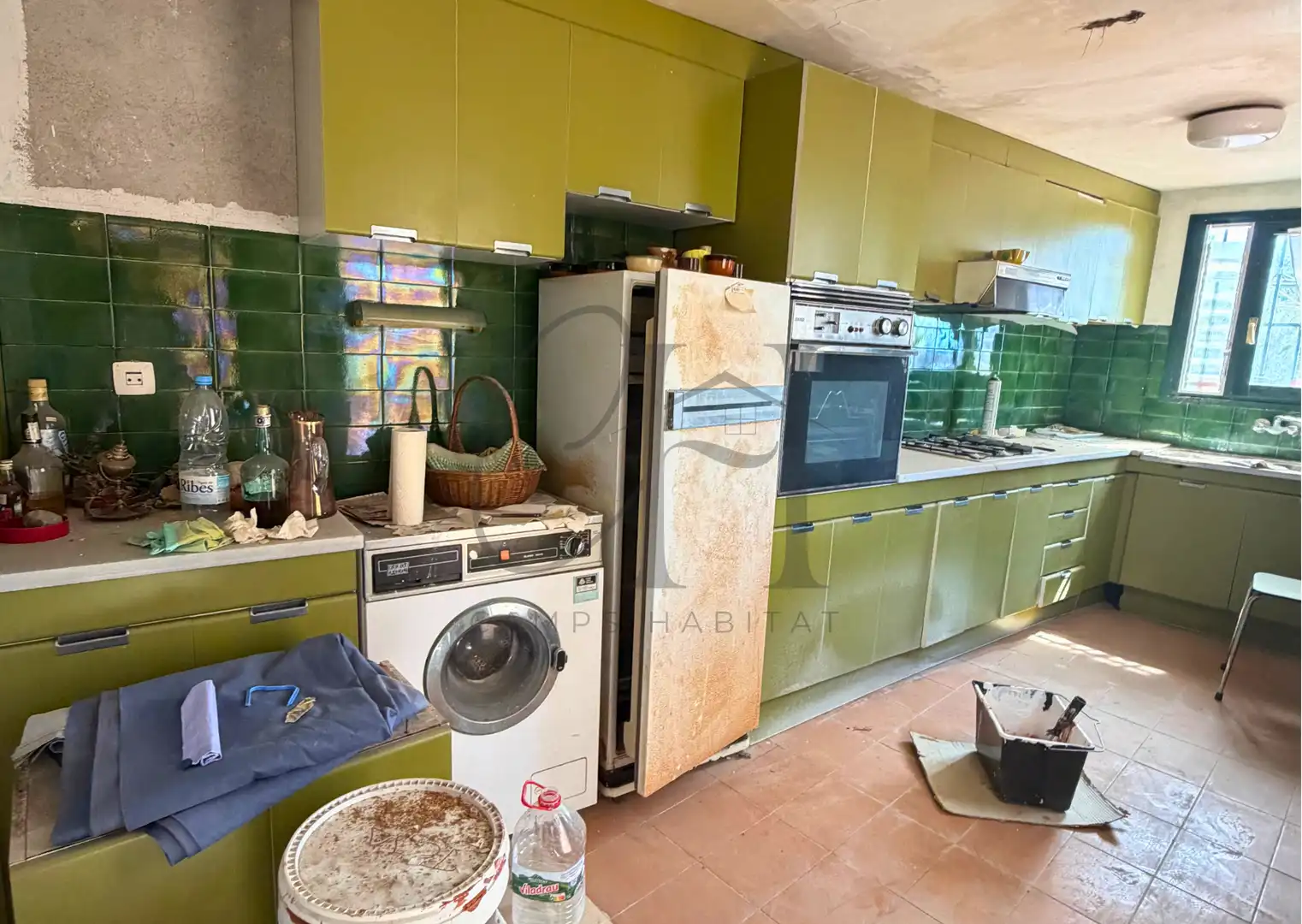 Cocina de Casa adosada en venta en El Castell de Cubelles 