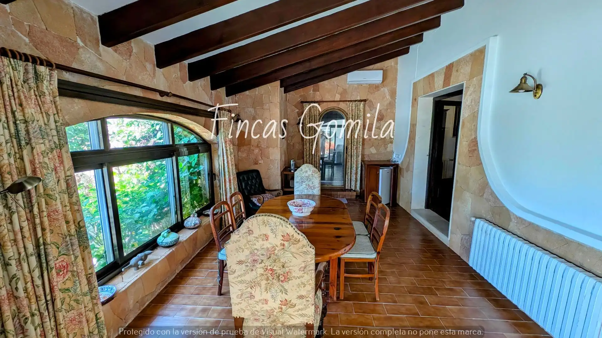 Comedor de Casa o chalet en venta en Sant Lluís con Aire acondicionado, Calefacción y Jardín privado