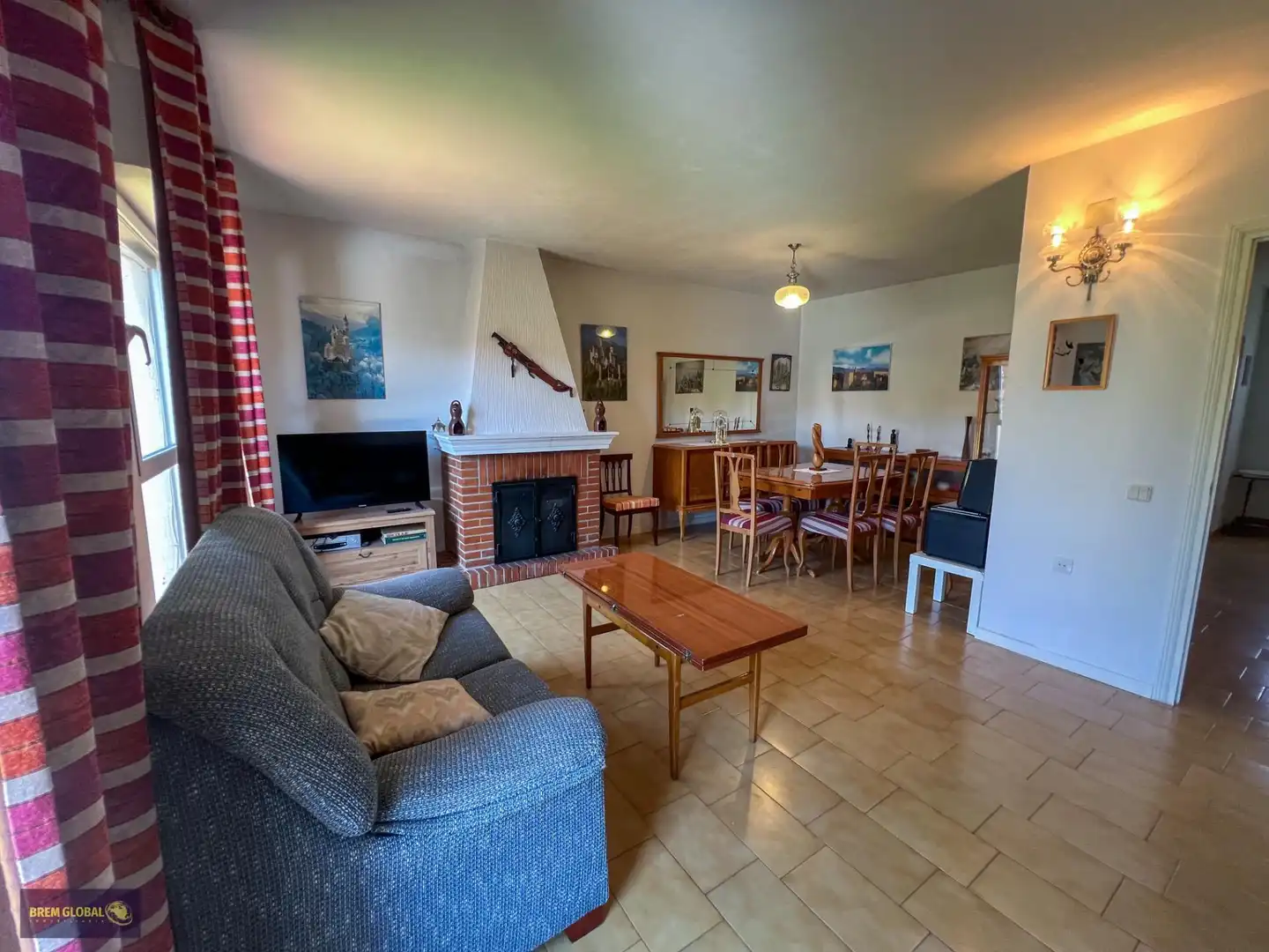 Living room of Detached homes for sale in La Cabrera  with Private garden and Community pool