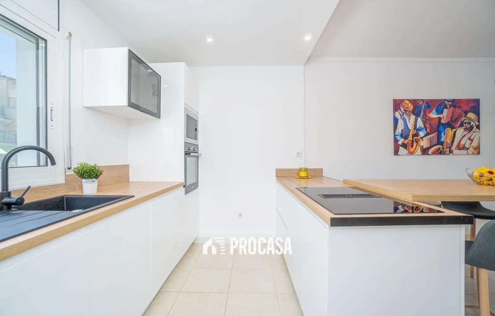 Cuina de Casa adosada en venda en Empuriabrava amb Aire condicionat, Calefacció i Traster