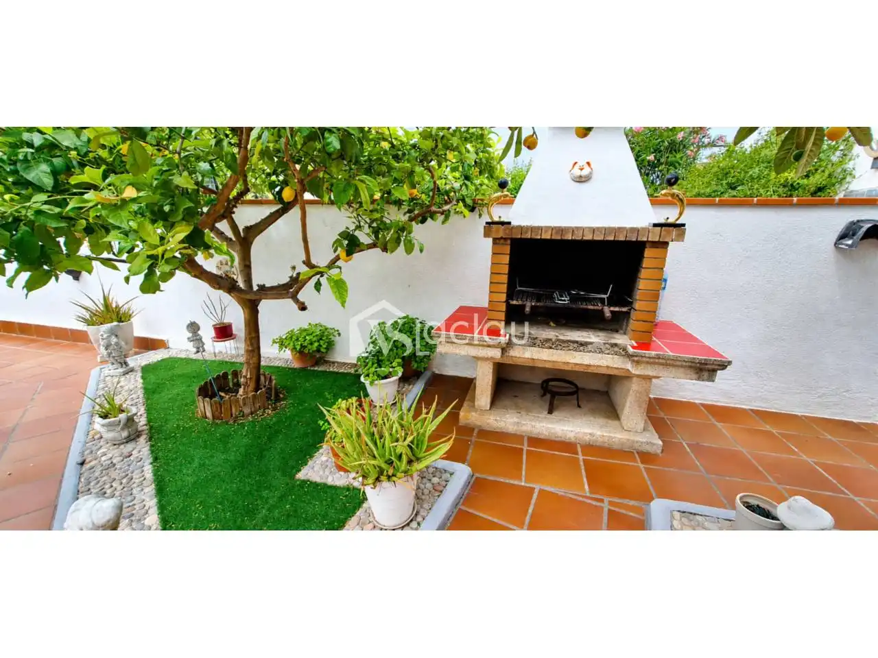 Garden of Houses for sale in Olesa de Montserrat  with Heating, Private garden and Terrace