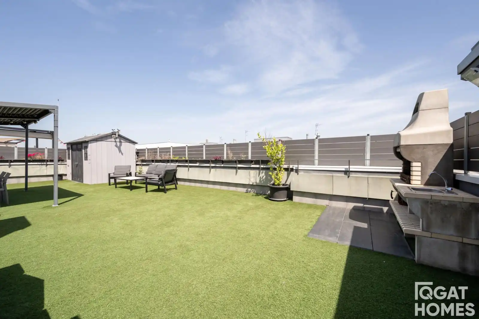Terrace of Attic for sale in Sant Cugat del Vallès  with Air Conditioner, Heating and Storage room