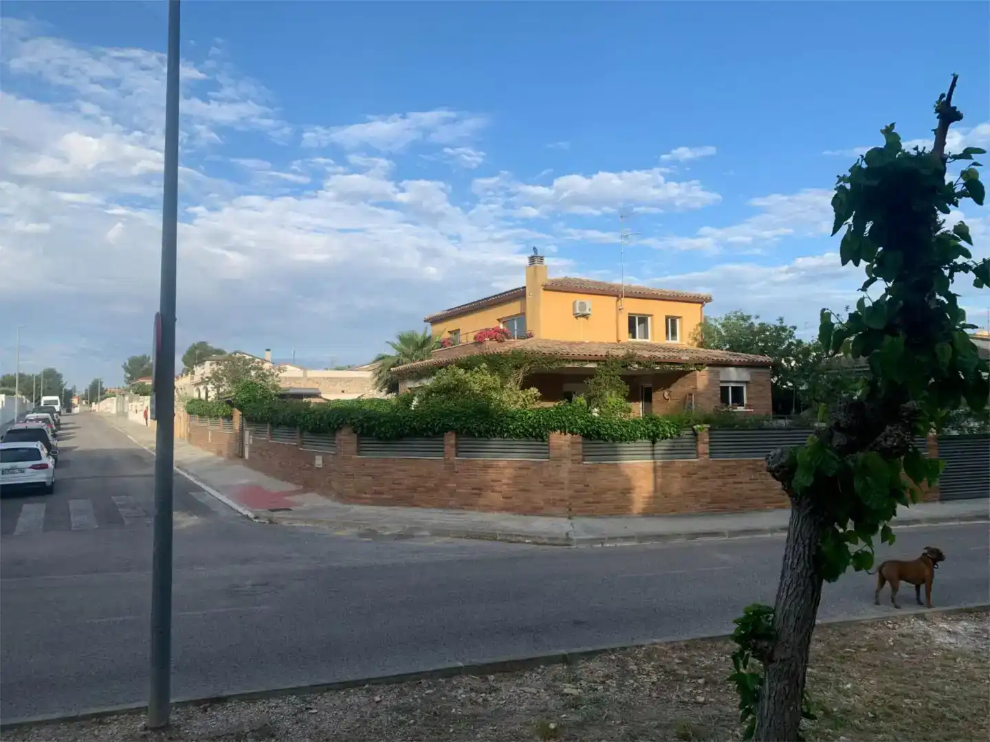 Vista exterior de Piso en venta en Cubelles con Aire acondicionado, Jardín privado y Parquet