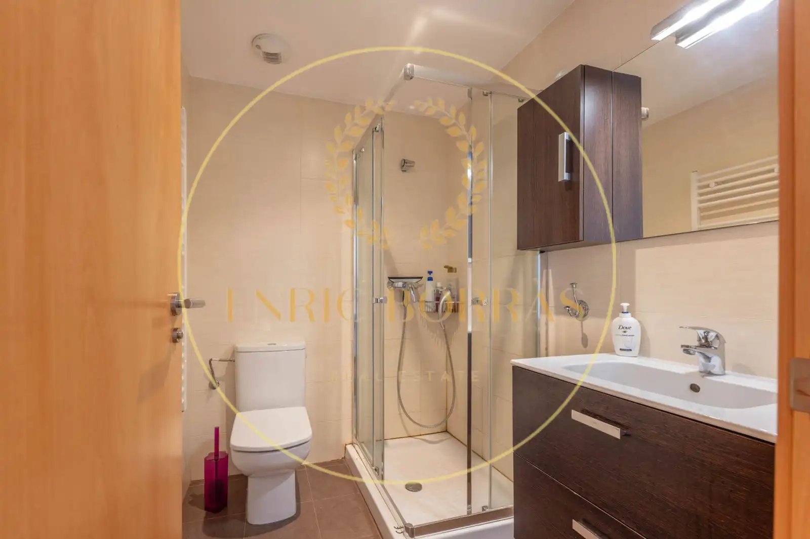 Baño de Dúplex en venta en Gironella con Aire acondicionado, Calefacción y Jardín privado