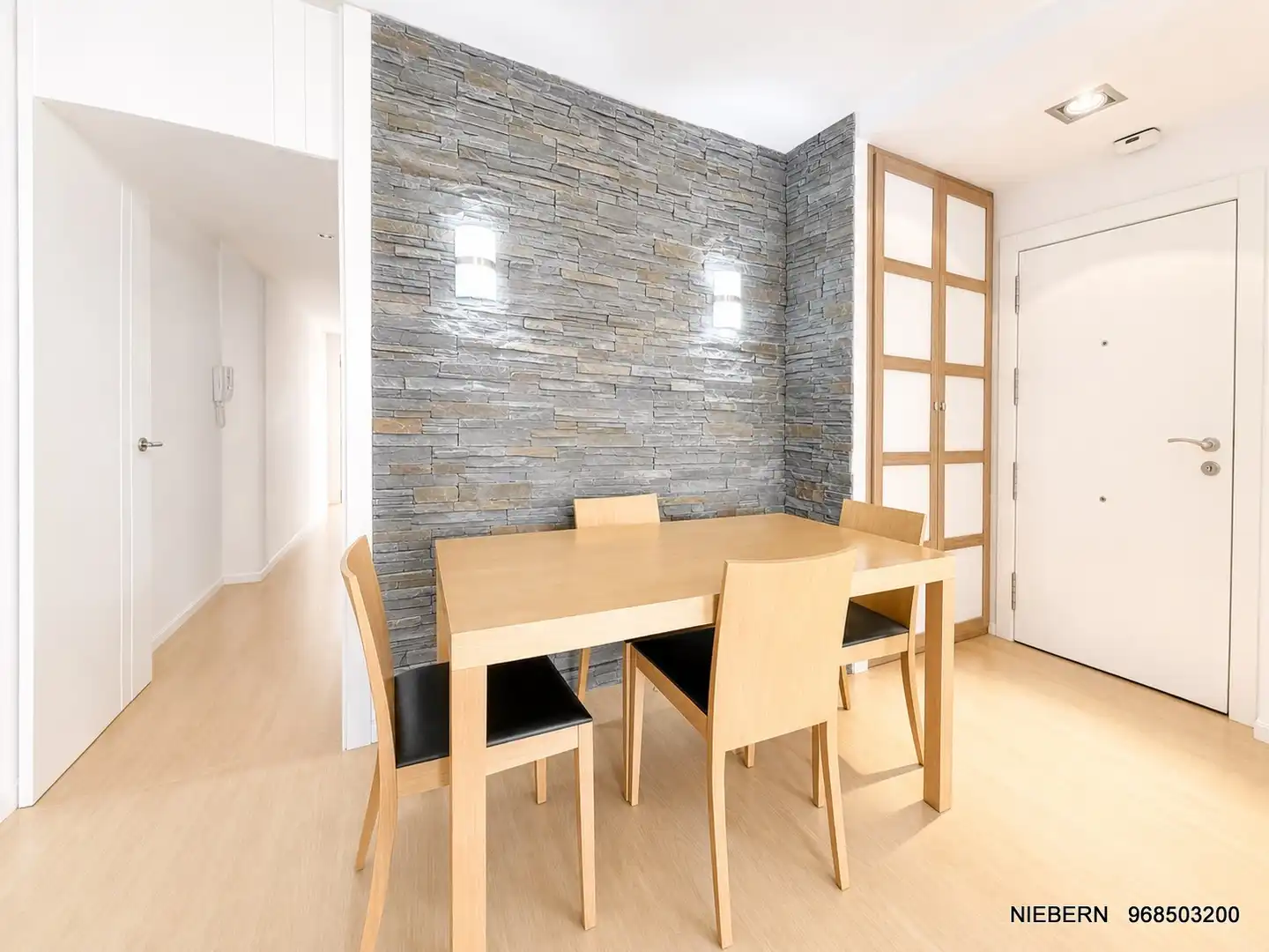 Comedor de Piso de alquiler en Cartagena con Aire acondicionado, Parquet y Amueblado