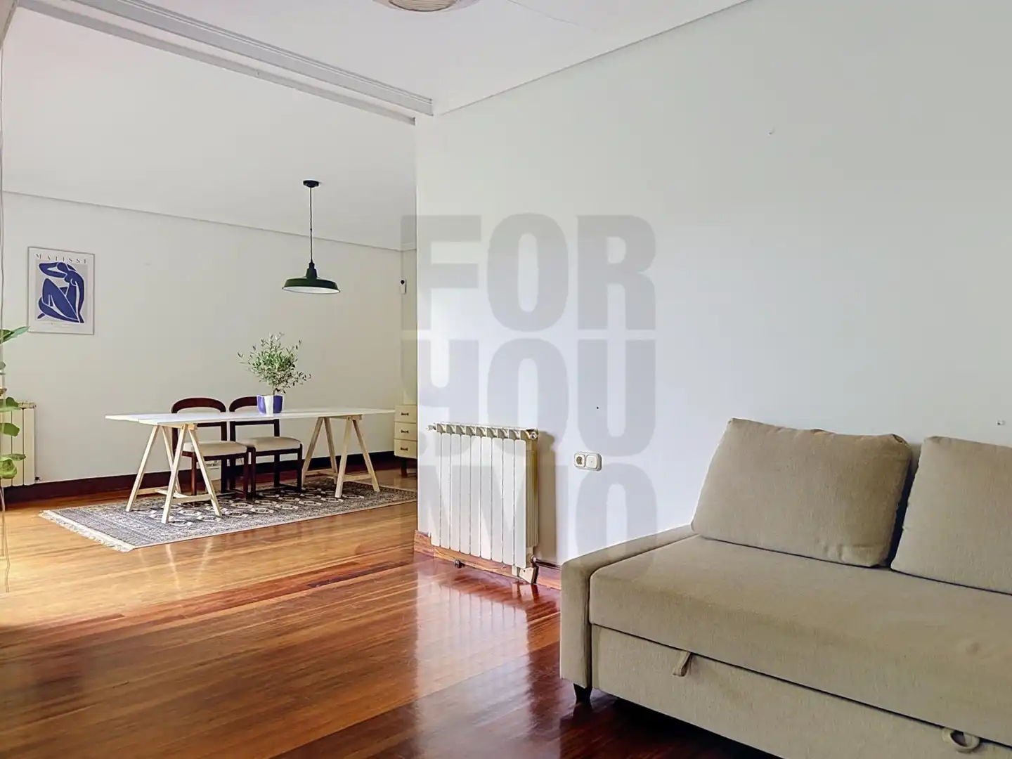 Sala de estar de Piso en venta en Donostia - San Sebastián  con Calefacción, Jardín privado y Balcón