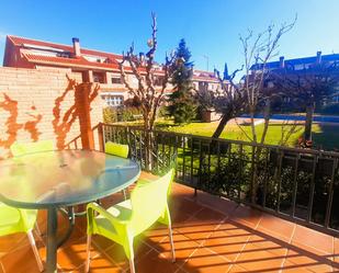 Terrassa de Casa adosada en venda en  Lleida Capital amb Calefacció i Jardí privat