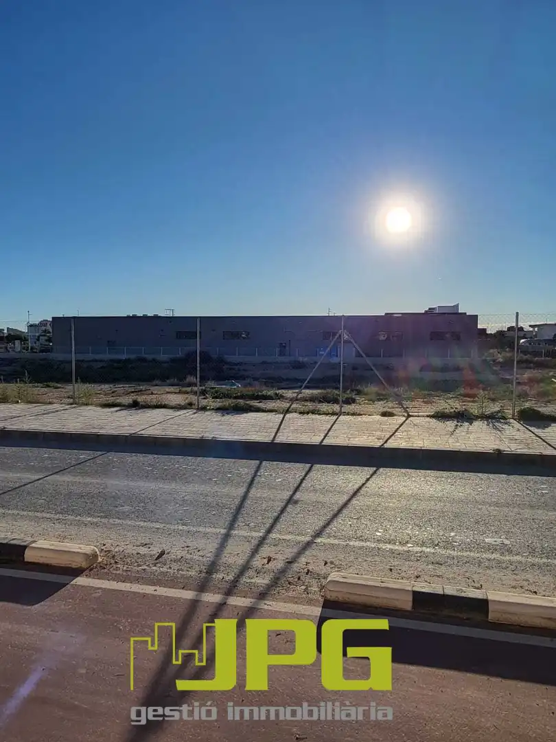 Vista exterior de Terreny industrial de lloguer en Sant Joan d'Alacant
