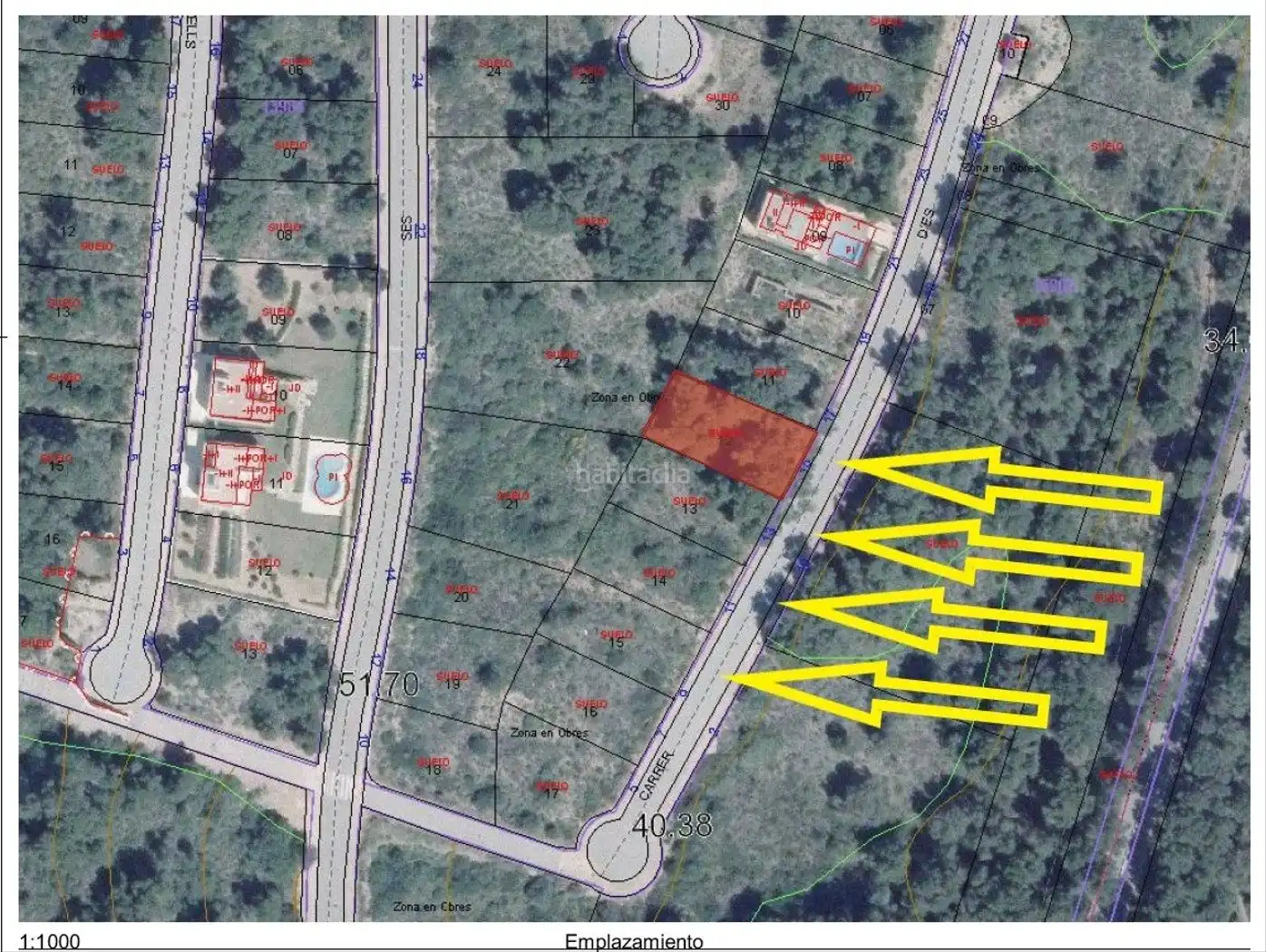 Terreny residencial en venda a Carrer des Pins 11, imagen 3