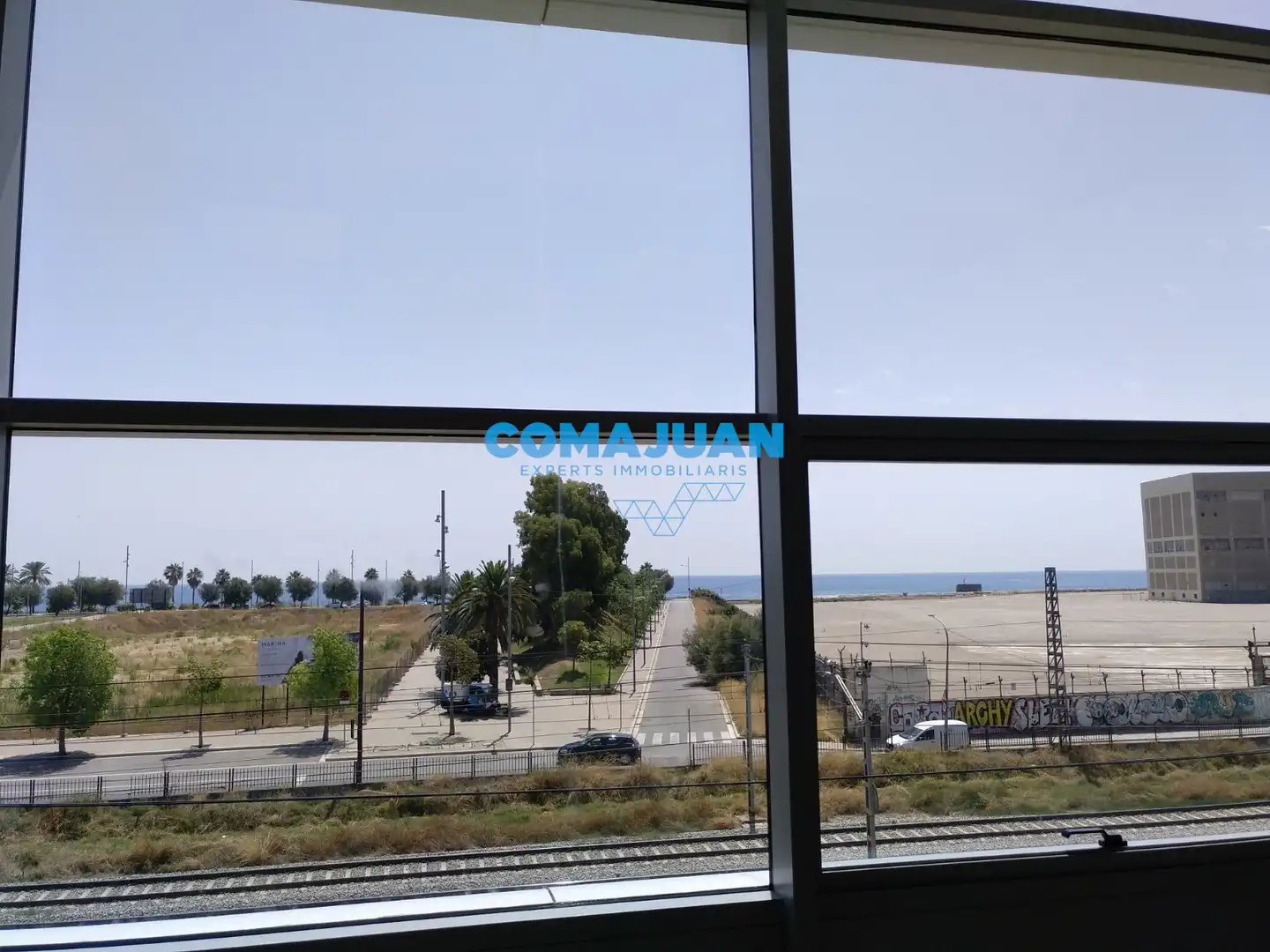 Exterior view of Industrial buildings for rent in Badalona