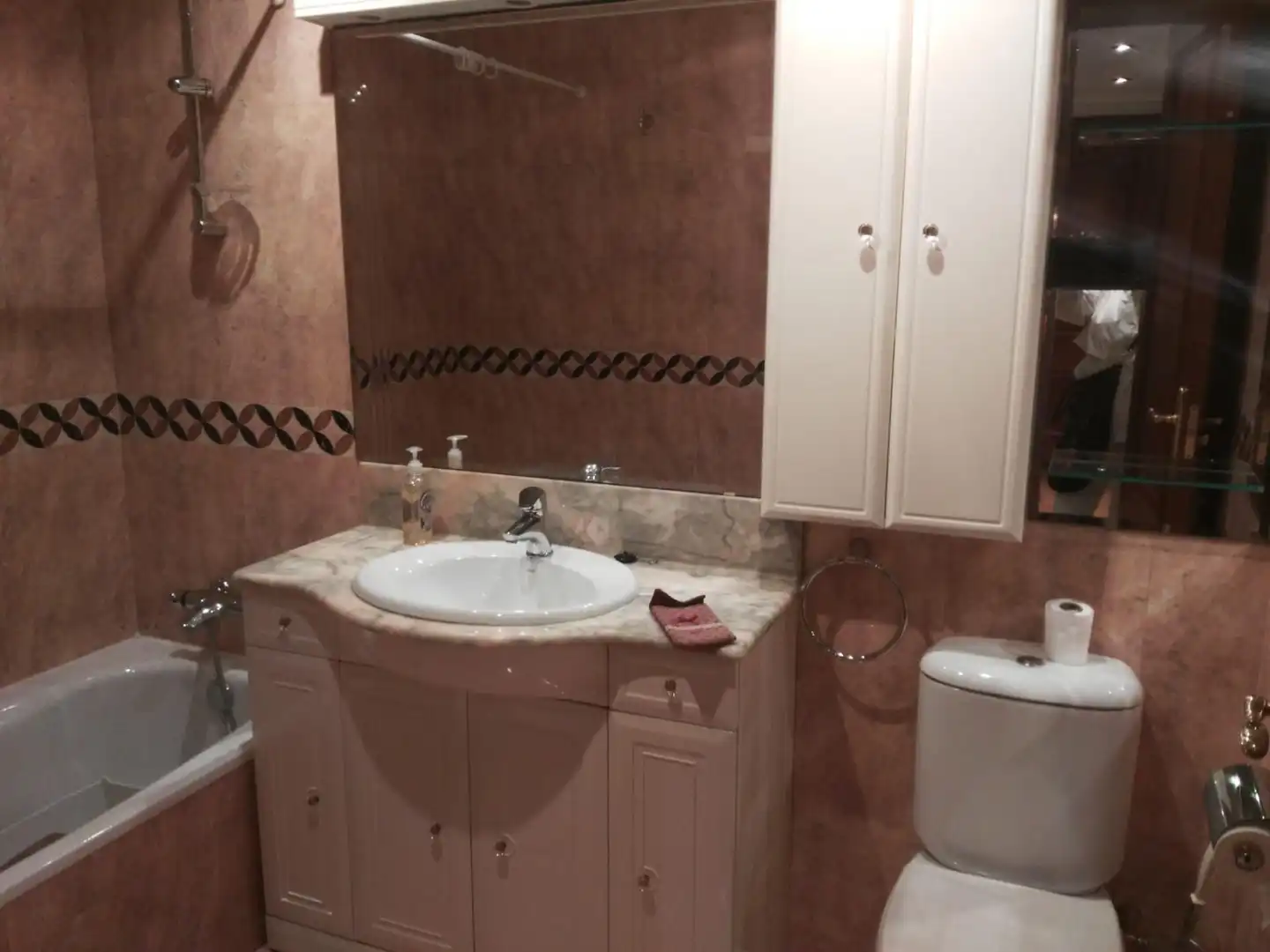 Baño de Apartamento de alquiler en  Logroño con Aire acondicionado, Calefacción y Terraza
