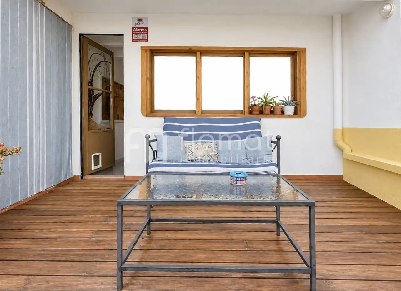 Terraza de Casa o chalet en venta en Centre