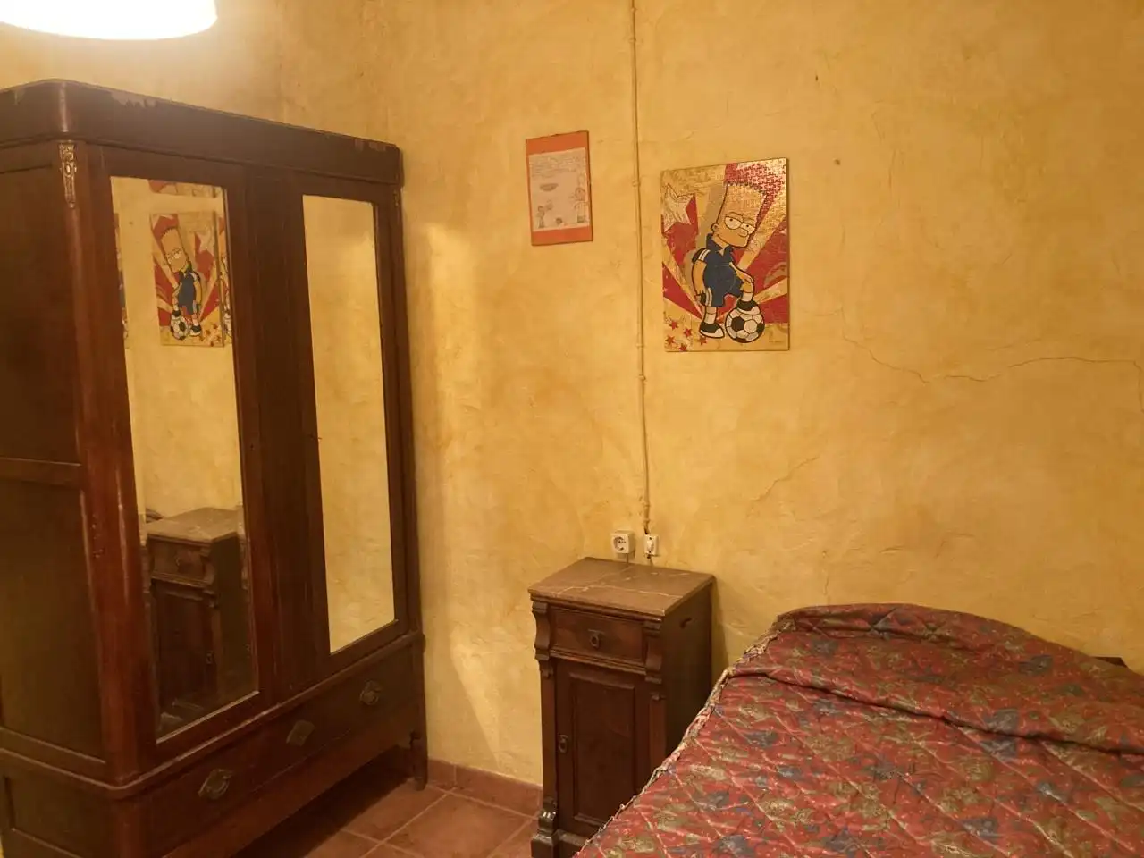 Schlafzimmer von Country house zum Verkauf in Vilanova de l'Aguda mit Heizung, Privatgarten und Terrasse