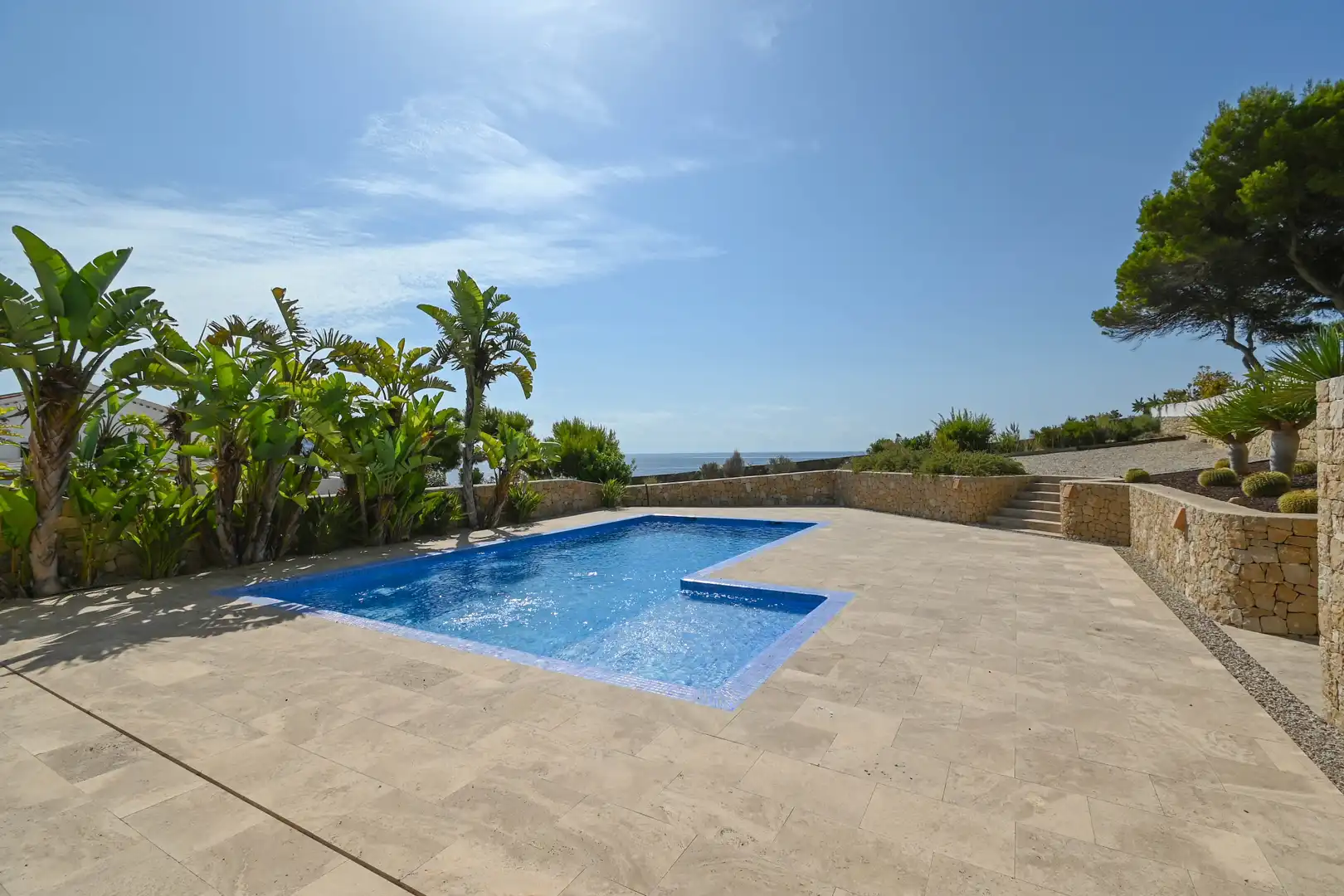 Swimming pool of Houses for sale in Moraira  with Private garden, Terrace and Swimming Pool