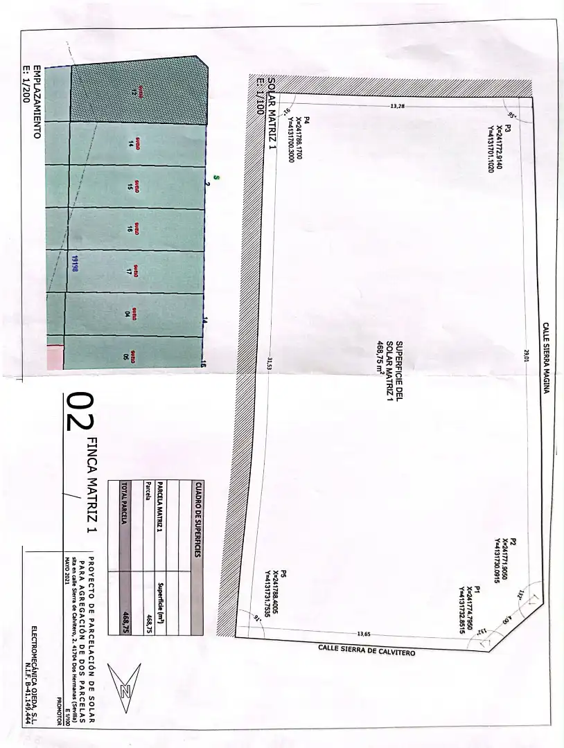 Terreno industrial en venta en Dos Hermanas