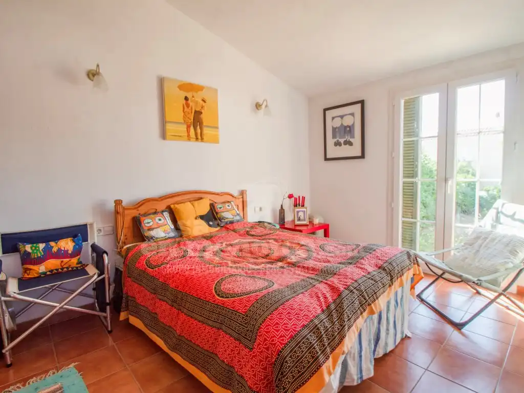 Bedroom of Houses for sale in Maó - Mahón  with Air Conditioner, Private garden and Swimming Pool