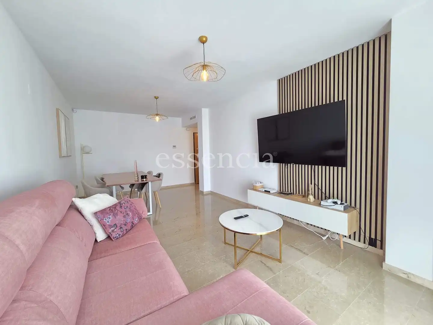 Living room of Flat for sale in Beniarjó  with Air Conditioner and Balcony