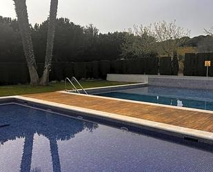 Swimming pool of Single-family semi-detached for sale in Sant Pol de Mar