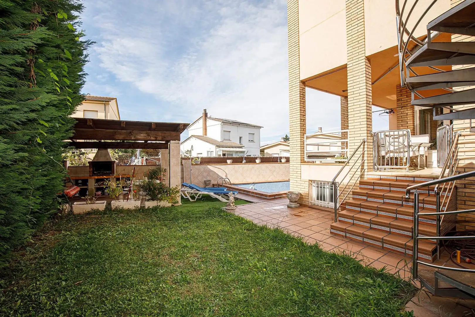 Jardín de Casa o chalet en venta en Quart con Aire acondicionado, Jardín privado y Terraza