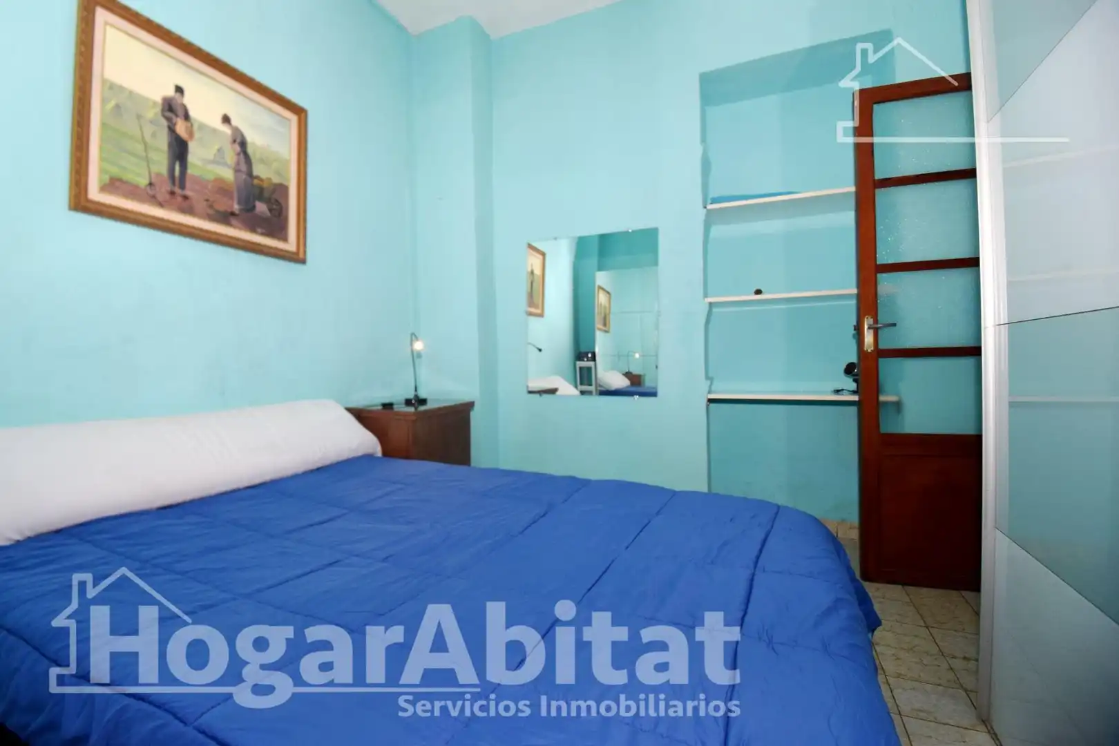 Schlafzimmer von Haus oder Chalet zum Verkauf in Burriana / Borriana mit Heizung, Terrasse und Möbliert